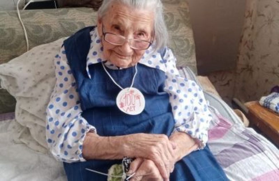 Жительница Тогучинского района Фекла Дмитриевна Щербакова встретила 100-летний юбилей