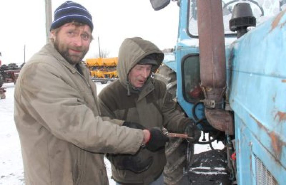 В ООО «Кудрино» прошел технический осмотр тракторов.