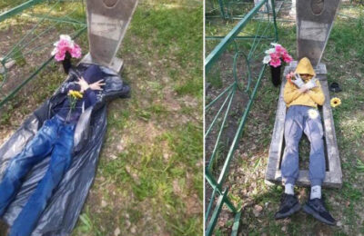 Полиция нашла подростков, устроивших фотосессию на могилах под Новосибирском