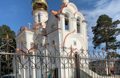 Порядка миллиона рублей ушло на благоустройство территории нового храма в Тогучине