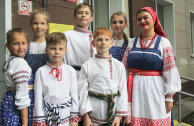 Детский фольклорный ансамбль «Березка» из Тогучина принял участие в профильной смене «Карагод круглый год»