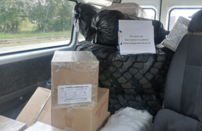 Кедровые орехи отправили жители Тогучинского района участникам СВО