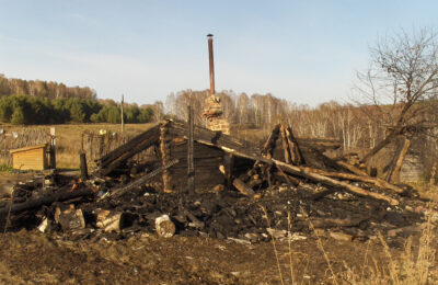 Три дачи и жилой дом сгорели в Тогучинском районе за первую неделю октября