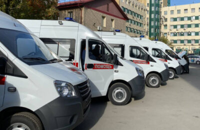 66 новых автомобилей переданы медицинским учреждениям Новосибирской области