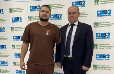 Бойца СВО из Новосибирской области наградили медалью Суворова