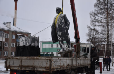 В Тогучине отреставрируют памятник Владимиру Ильичу Ленину