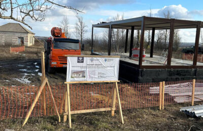 Благодаря шефской помощи Новосибирской области стартовало строительство еще двух ФАПов в Беловодском районе