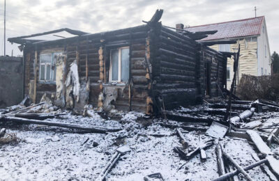 В Тогучинском районе неправильное устройство печи привело к пожару в доме