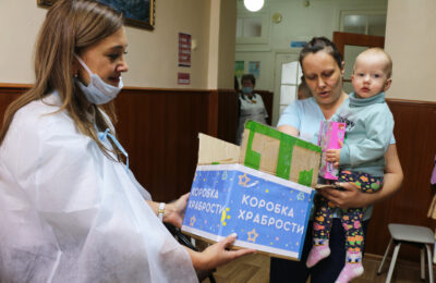 Пришли на прием к врачу и получили подарок: в Тогучине подведены итоги акции «Коробка храбрости»