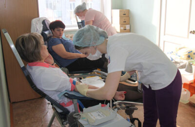 55 самых активных доноров сдают кровь в Тогучине