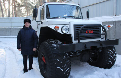 Снегоболотоход «Вея» появился в арсенале Тогучинской полиции