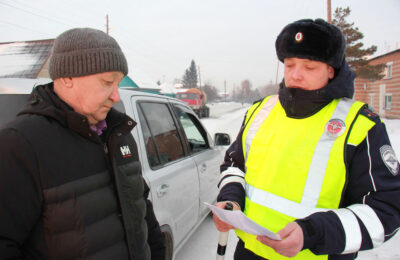 Тогучинские полицейские проверили наличие страховых полюсов у водителей