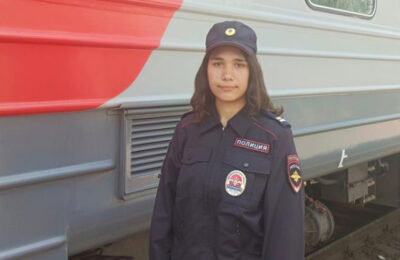 В Тогучине несут службу девушки транспортной полиции