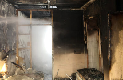 Устанавливается причина возгорания жилого дома в Тогучине