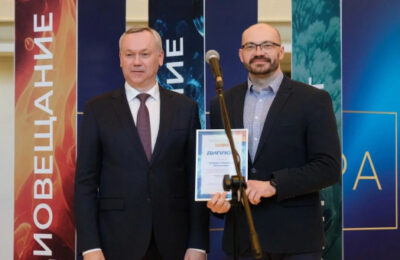 Губернатор Андрей Травников вручил премию «Литера» лучшим журналистам Новосибирской области
