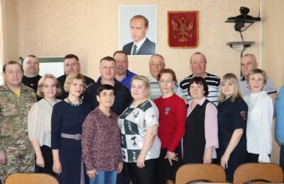 В Тогучине поздравили ветеранов органов внутренних дел и внутренних войск РФ