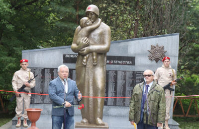 В селе Карпысак отремонтировали памятник