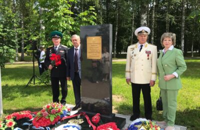 Представители нашего региона приняли участие в памятной акции на территории Ленинградской области, посвящённой героям Великой Отечественной войны