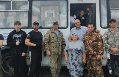 Волонтеры Тогучинского района отправили в госпиталь партию гуманитарной помощи