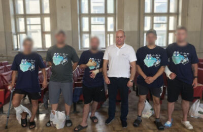 Заместитель Губернатора Евгений Прохоренко посетил новосибирцев-участников СВО в госпиталях ДНР