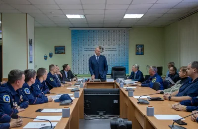 Александр Карелин встретился с сотрудниками МКУ «Служба аварийно-спасательных работ и гражданской защиты»