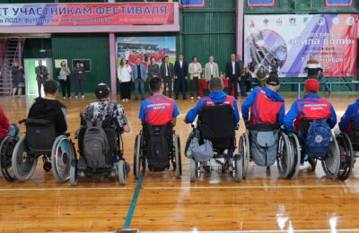 В Новосибирской области прошёл первый фестиваль по футболу на электроколясках
