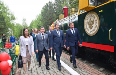 Детская железная дорога открыла свой 22-й сезон